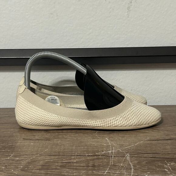 Allbirds Tree Breezers Women’s Comfort Casual Slip-On Flats Shoes Size 6.5 Beige - Picture 3 of 8